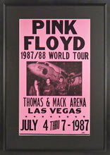Load image into Gallery viewer, Pink Floyd Framed Concert Poster (Engraved Series)
