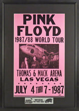 Load image into Gallery viewer, Pink Floyd Framed Concert Poster (Engraved Series)
