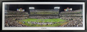 Raiders "Oakland Coliseum" Panoramic Framed