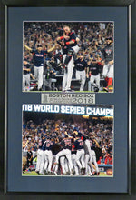 Load image into Gallery viewer, Boston Red Sox&quot;2018 World Series Champs&quot; Framed Stack Display

