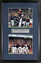 Load image into Gallery viewer, Boston Red Sox&quot;2018 World Series Champs&quot; Framed Stack Display
