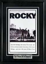 Load image into Gallery viewer, Rocky Movie Mini-Poster Framed (Engraved Series)
