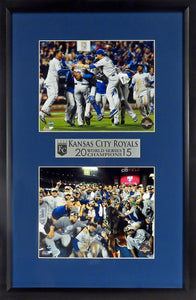 Kansas City Royals “2015 World Series Champions” Framed Stack Display