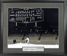 Load image into Gallery viewer, Los Angeles Dodgers Sandy Koufax &quot;No-Hitter&quot; Framed Photograph (Engraved Series)
