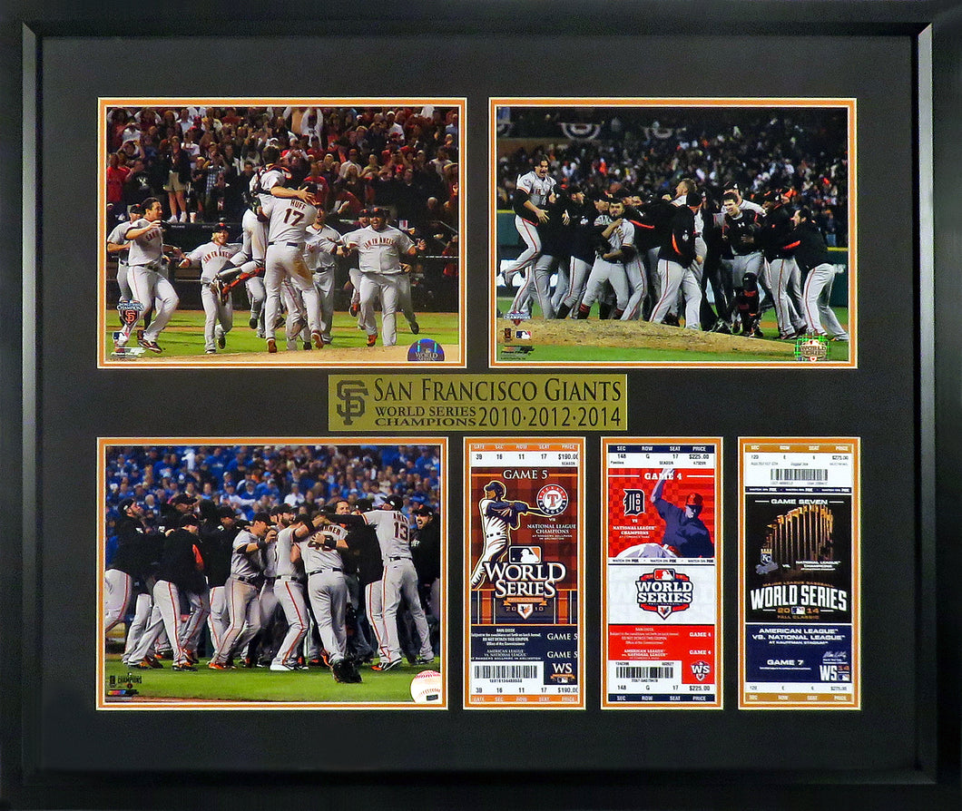 San Francisco Giants “ World Series Champions 2010-2012-2014