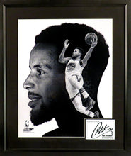Load image into Gallery viewer, Golden State Warriors Stephen Curry &quot;Mind of a Champion&quot; Framed Photo (Engraved Series)
