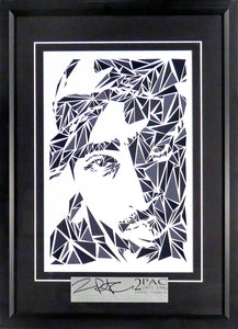 Tupac Shakur Framed Art Print (Engraved Series)