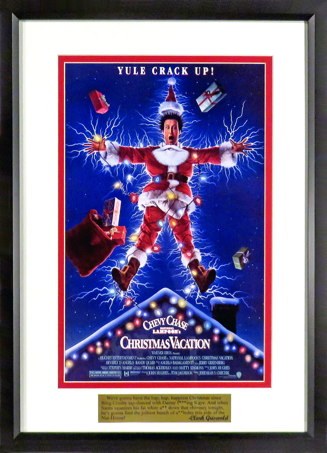 National Lampoon's Christmas Vacation Movie Mini-Poster Framed