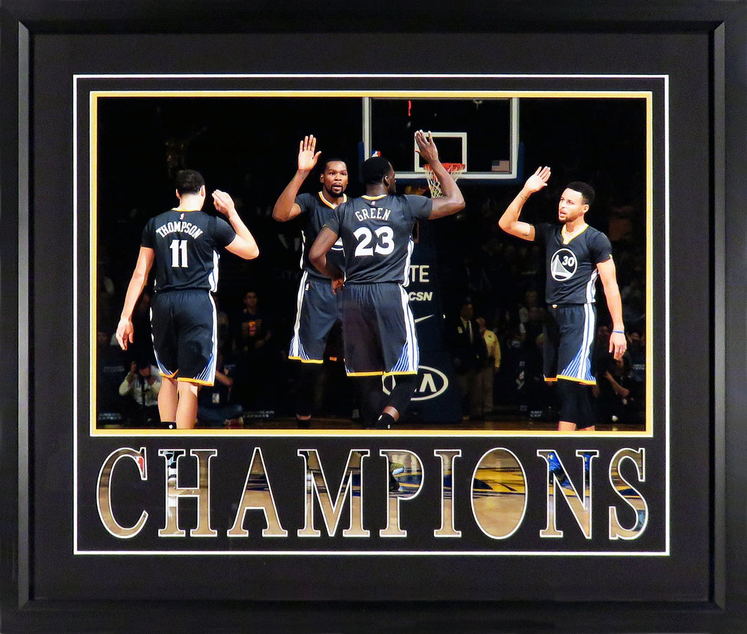 Stephen Curry, Kevin Durant, Klay Thompson, & Draymond Green 