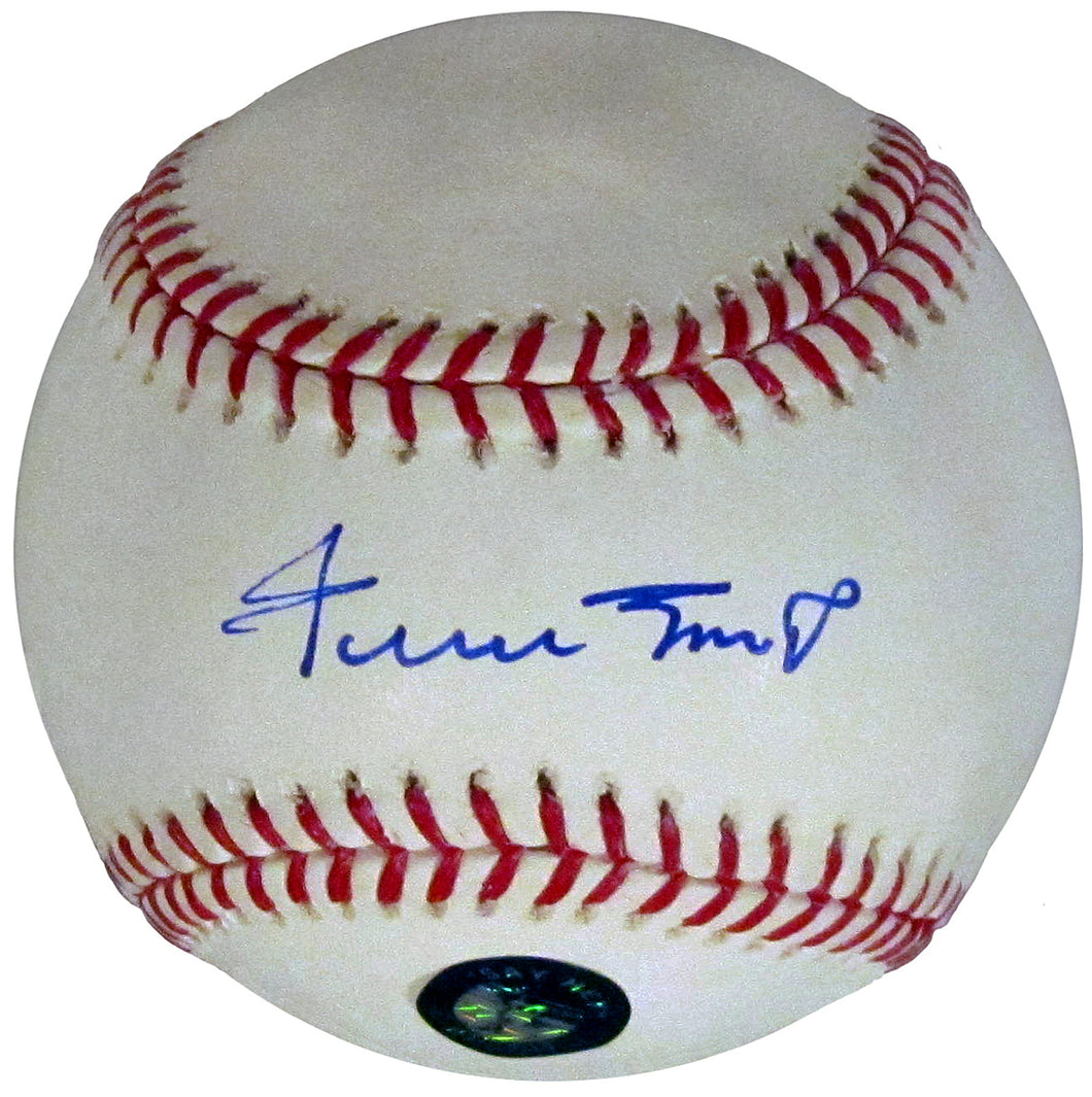 Willie Mays Autographed Official MLB Baseball (with Customized 