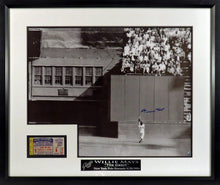 Load image into Gallery viewer, Willie Mays &quot;The Catch&quot; Autographed 16x20 Framed Photograph
