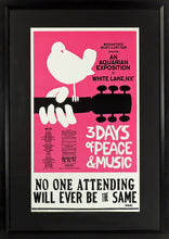 Load image into Gallery viewer, Woodstock Framed Concert Poster
