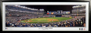 New York Yankees Yankee Stadium "Jeter's Last At Bat" Panoramic Framed