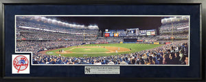 New York Yankees Yankee Stadium "Jeter's Last At Bat" Panoramic Framed
