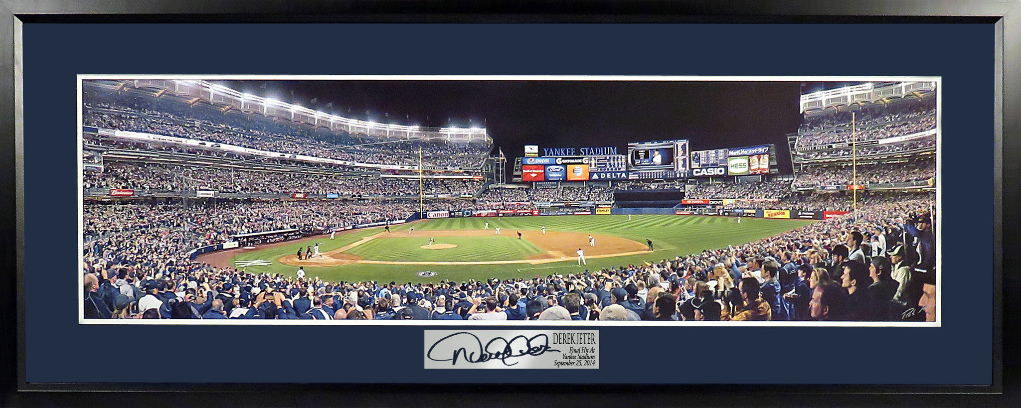 New York Yankees Mariano Rivera Last 42 Framed Photograph