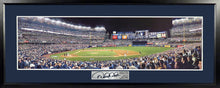 Load image into Gallery viewer, New York Yankees Yankee Stadium &quot;Jeter&#39;s Last At Bat&quot; Panoramic Framed
